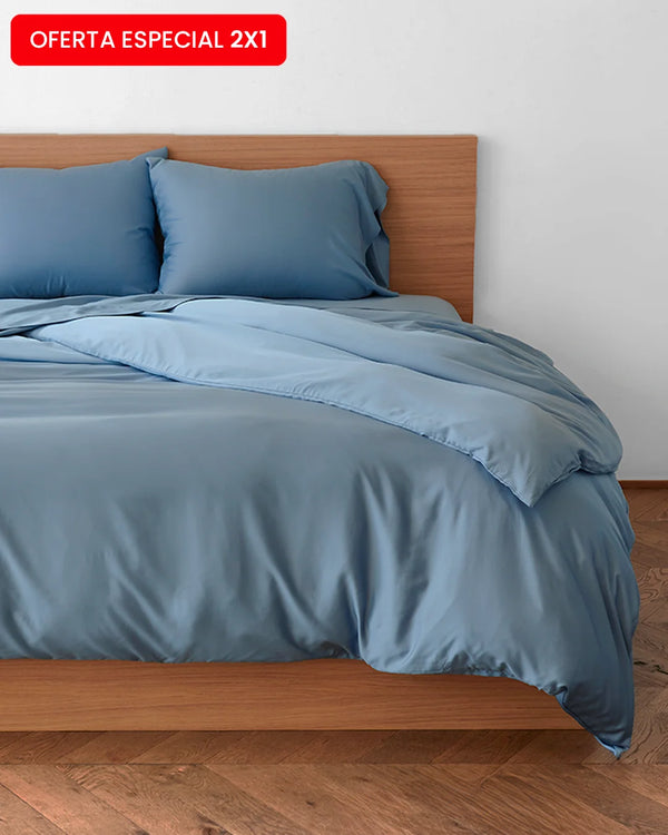 Duvet Bamboo Blend Azul cielo