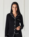 Pijama Larga Negro - Imagen selector 2